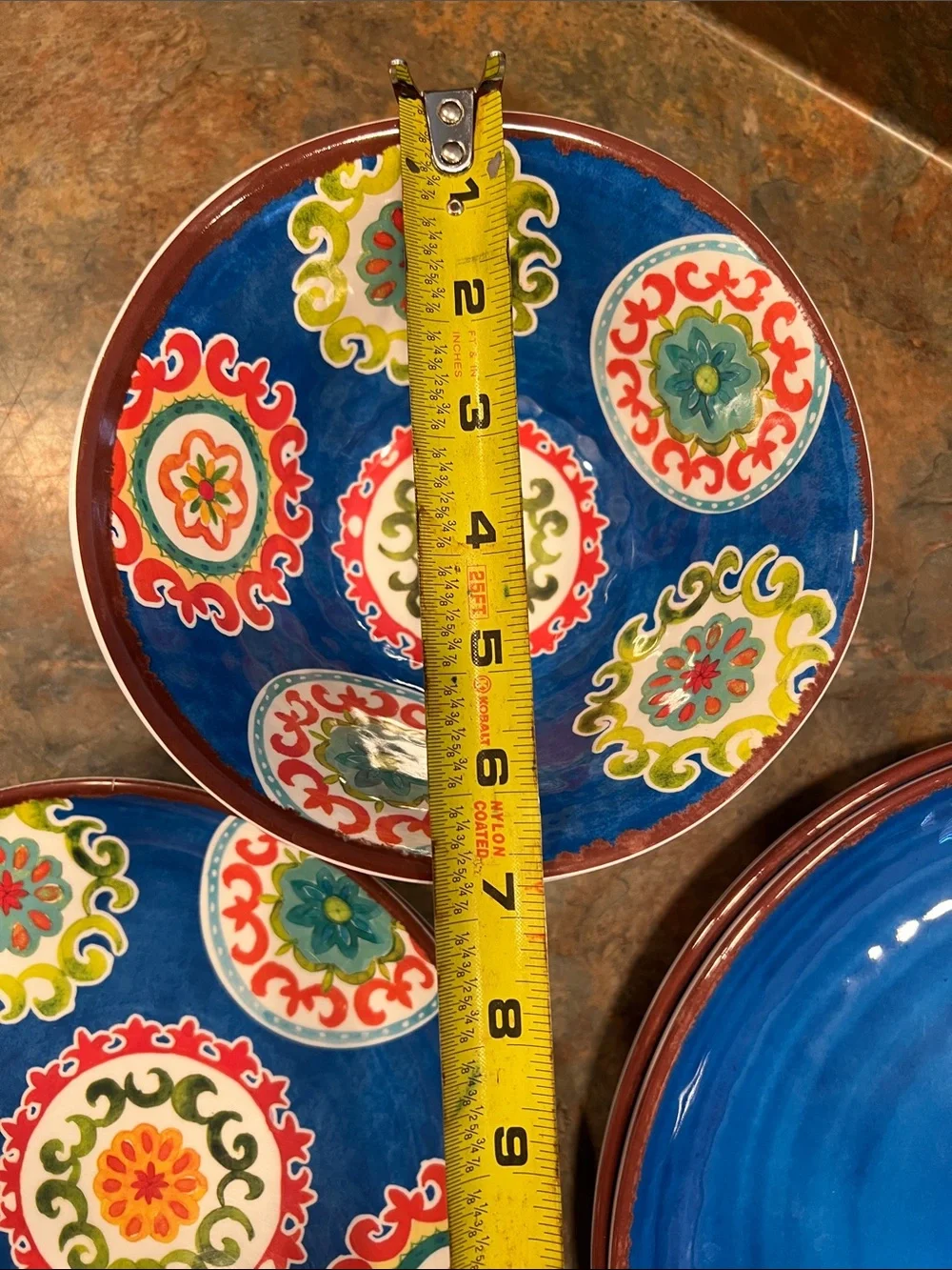 Laurie Gates vibrant blue